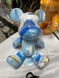 Fluid Art Bear Workshop - crafts, creative